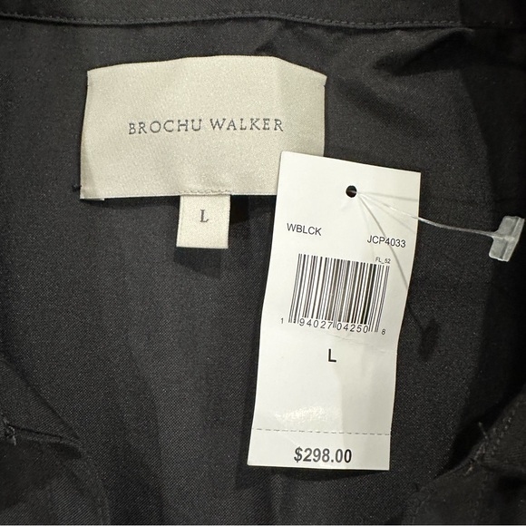 New! Brochu Walker Havana Mini Dress in Black Size Large - Picture 4 of 8